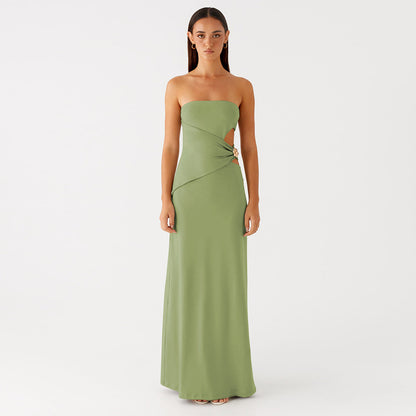 Robe fourreau découpée Zaina