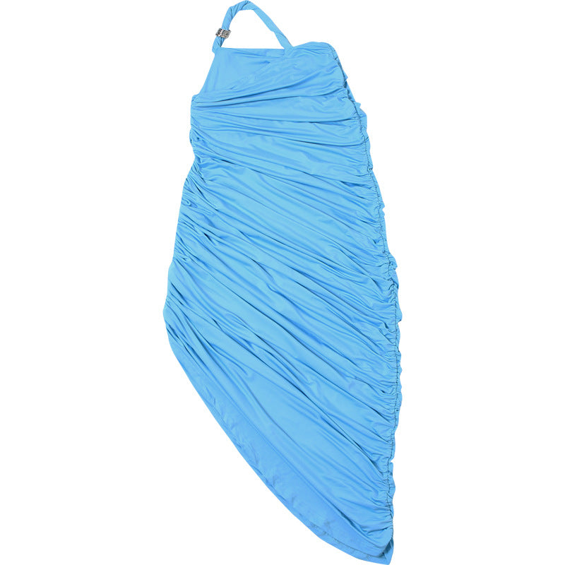 Ayomide Pleated Slit Dress