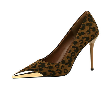 Sade Leopard Glam Stiletto Pumps