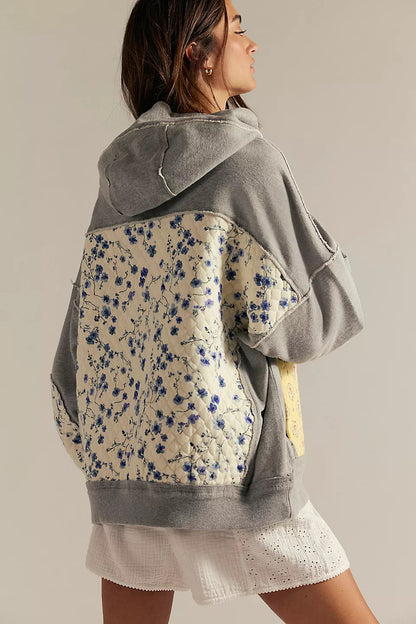 Sweat à capuche Nolita brodé Essence