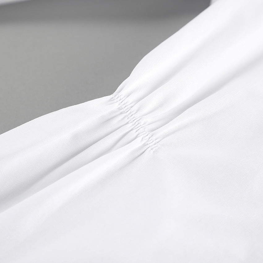 Robe chemise à col polo Nia