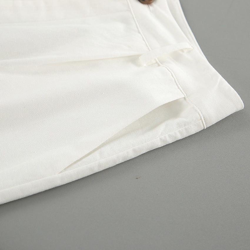 Asha Linen Vest Set