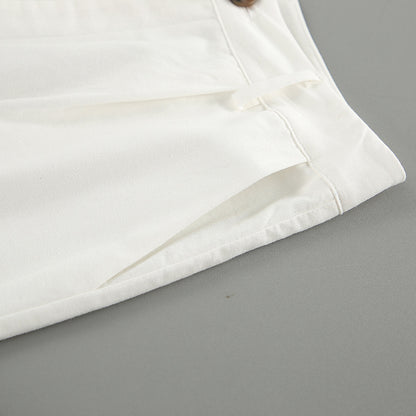 Asha Linen Vest Set