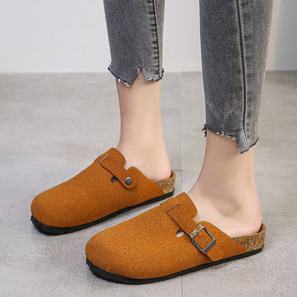 Tahlia Frosted Flat Mules