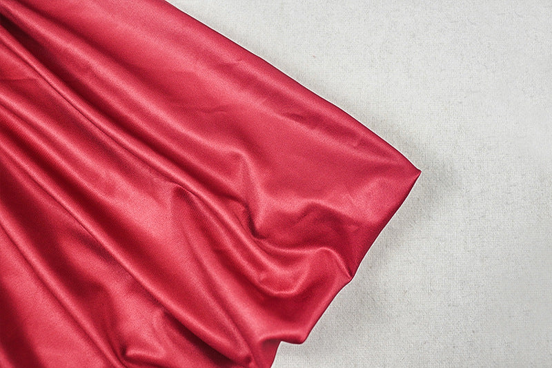 Mabo Pleated Halter Dress