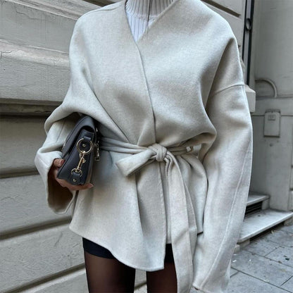Manteau trench à manches cloche Ayoka