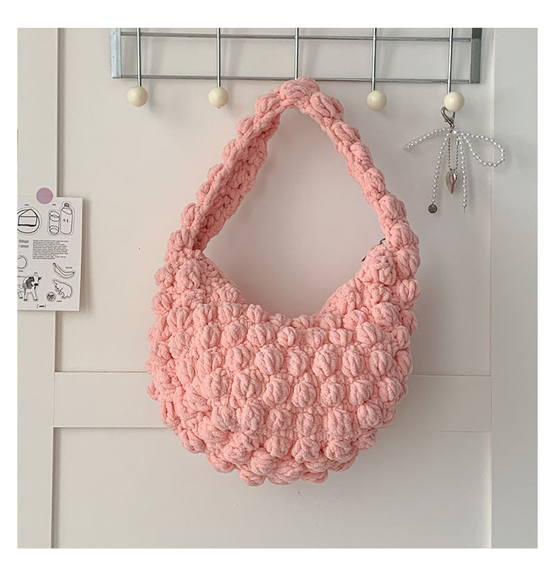 Sac en paille tressée Lua Seaside