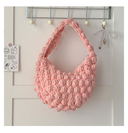 Sac en paille tressée Lua Seaside