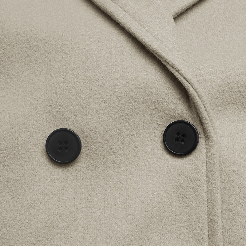 Tendai Double-Breasted Wool Coat