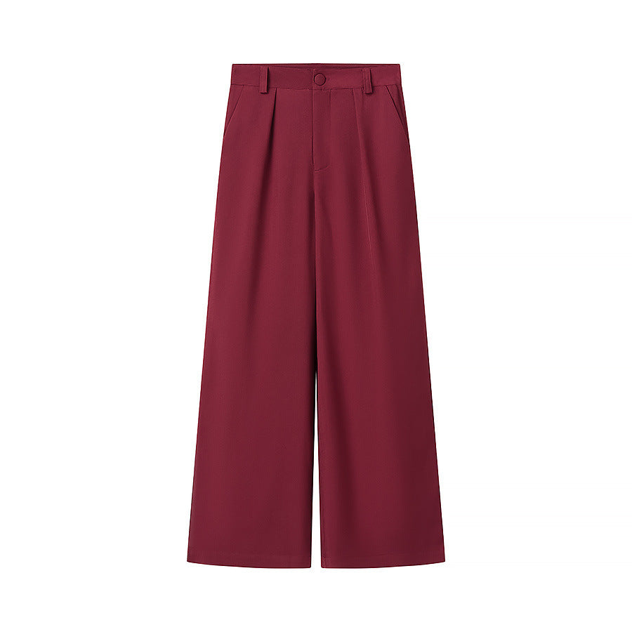 Wine Red Pants