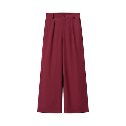 Wine Red Pants