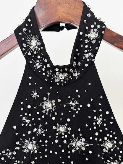 Ngondi Rhinestone Maxi Dress