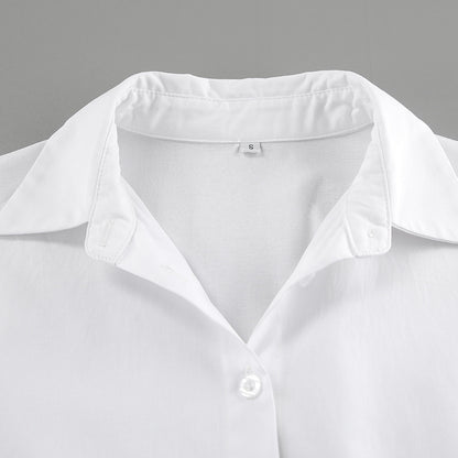 Robe chemise à col polo Nia