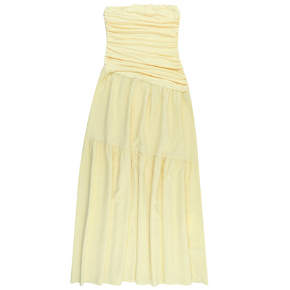 Robe tube plissée Zihana