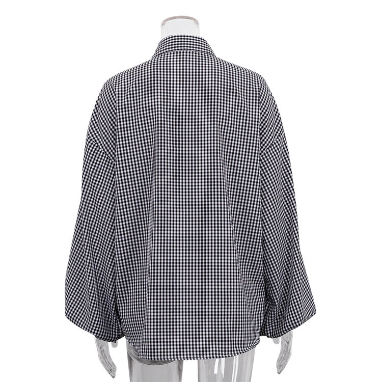 Makena Plaid Luxe Shirt