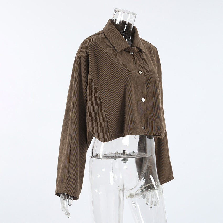 Zola Corduroy Retro Cardigan