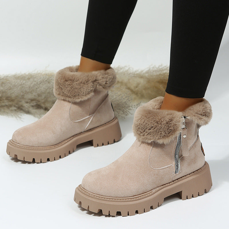 Ayode Snow Velvet Boots