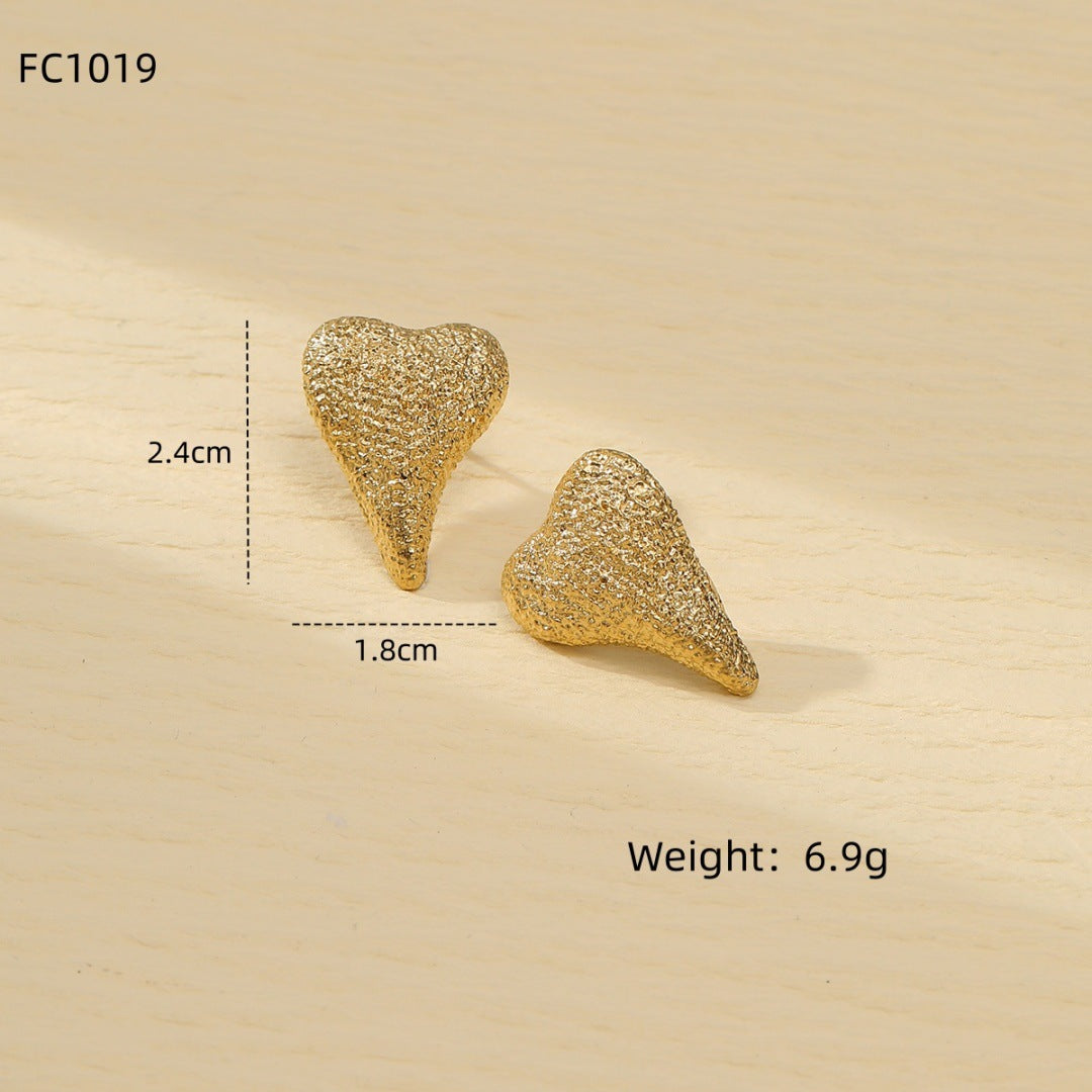Boucles d'oreilles Zanira Frosted Arc