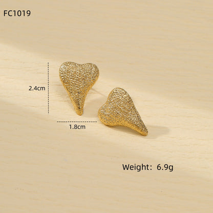 Boucles d'oreilles Zanira Frosted Arc