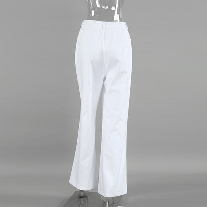 Pantalon droit de luxe Amahle
