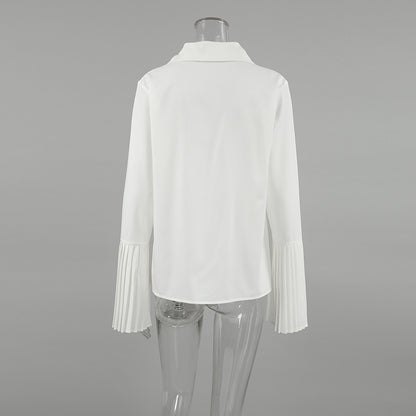 Nolwazi White Whisper Chiffon Shirt