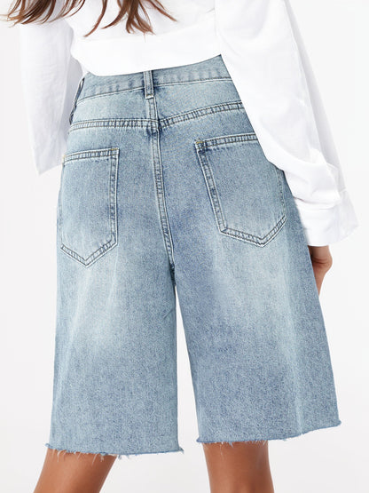 Nolisa Retro Worn High Waist Jeans