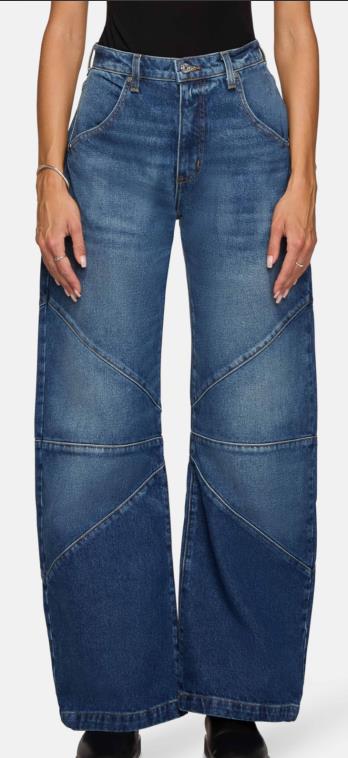 Zamira Bell Bottom High-Waist Jeans