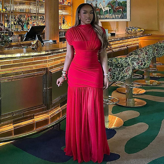 Talia Curve Sleeve Dress