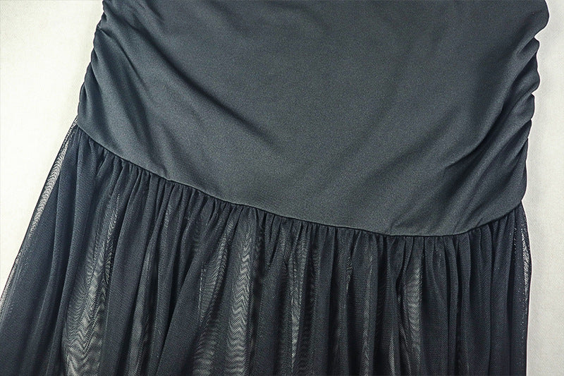 Robe Talia à manches courbes