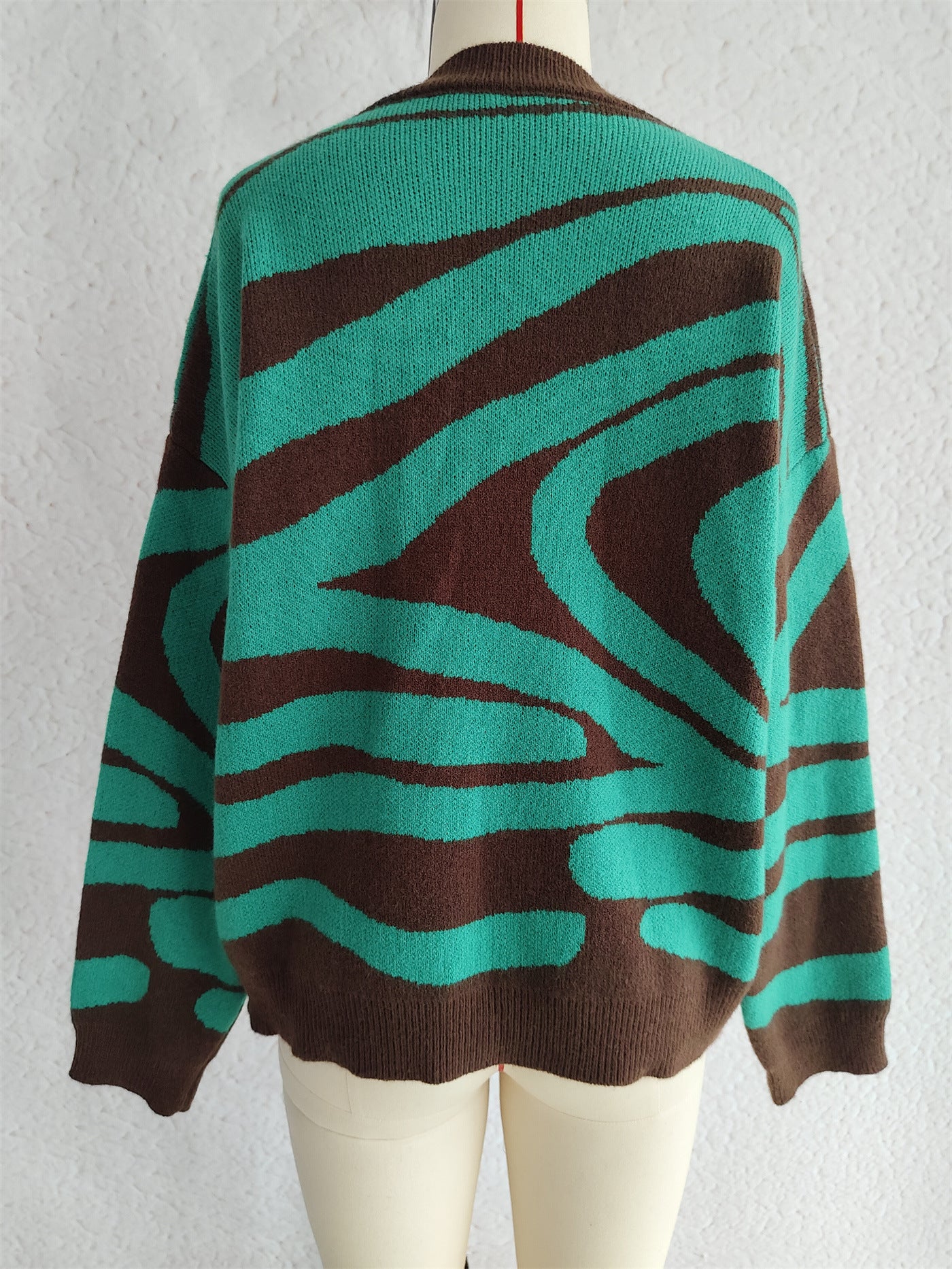 Nadira Ribbon Jacquard Bow Sweater