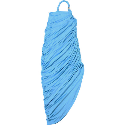Ayomide Pleated Slit Dress