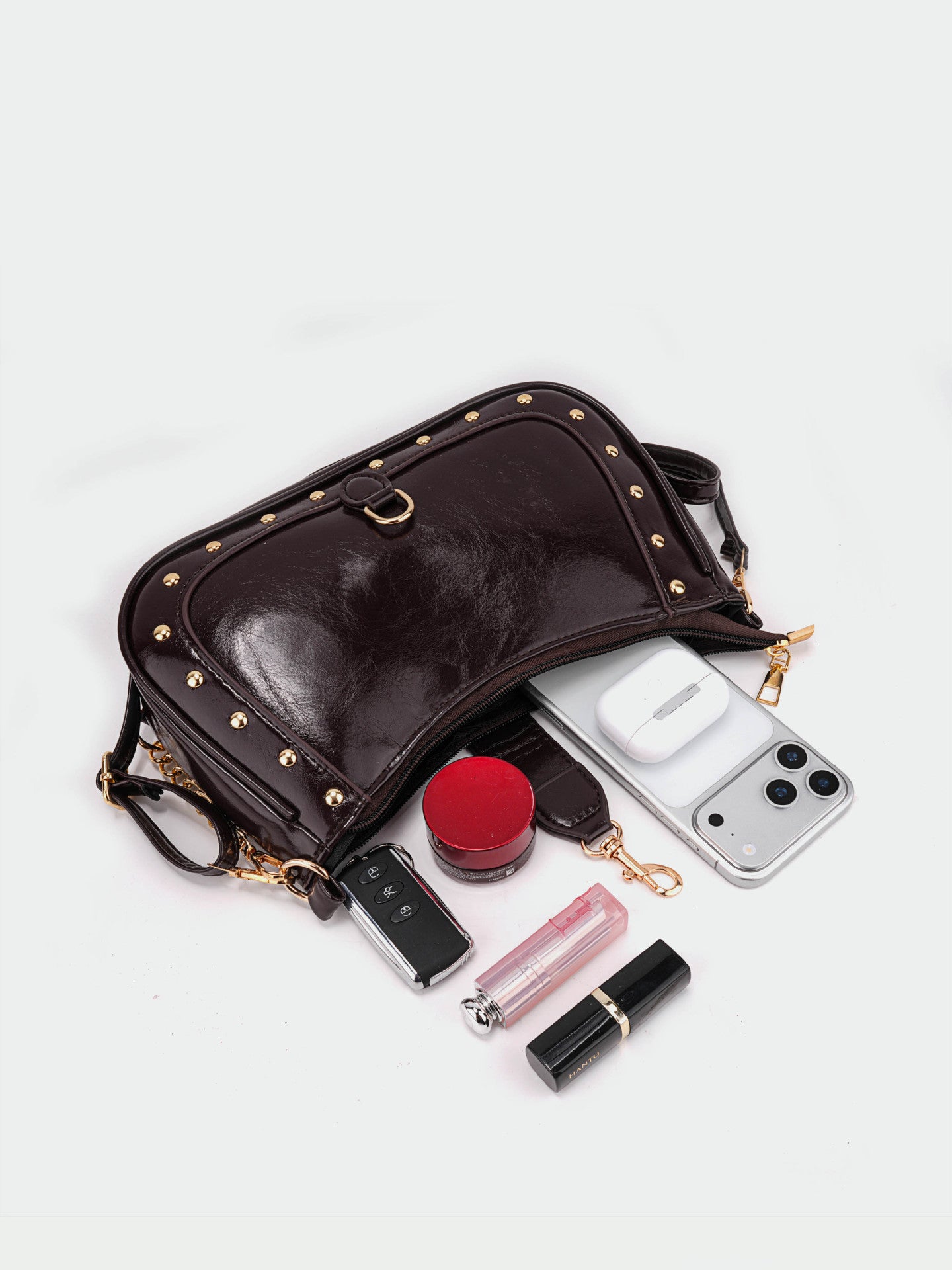 Minority Design Bag Women Trendy Advanced Texture Western Handbag All Match Shoulder Bag