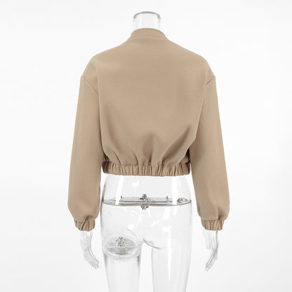 Amahle Khaki Air Wool Jacket