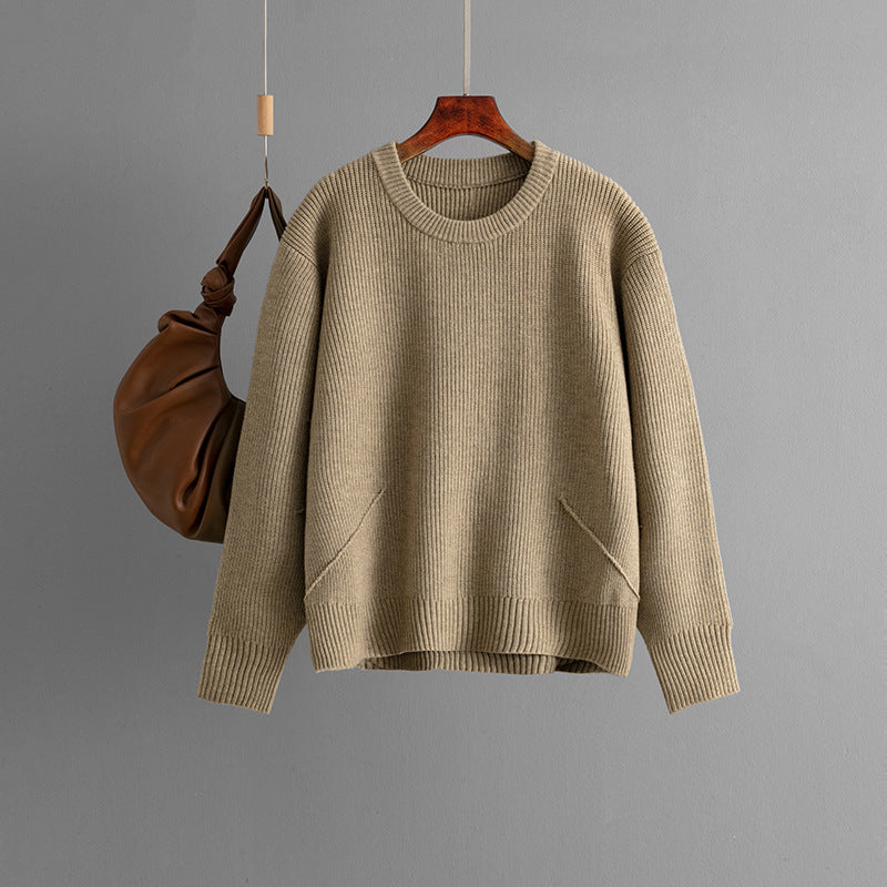 Chiamaka Asymmetrical Knit Sweater