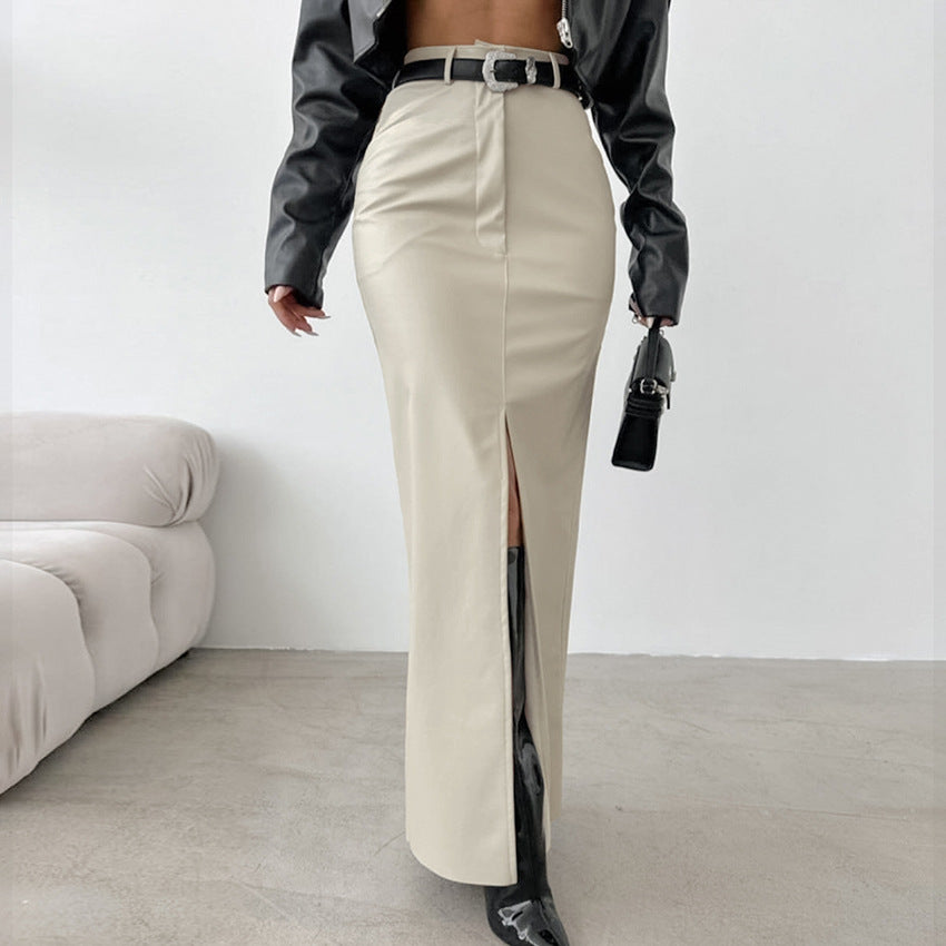ZINNA Luxe Slit Skirt