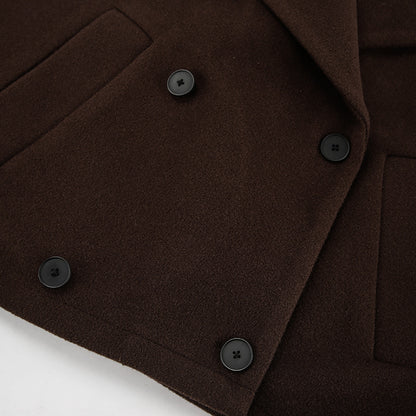 Sihana Double-Breasted Wool Coat