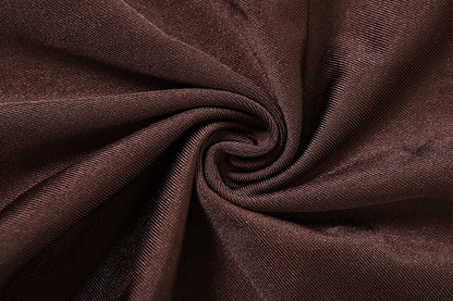 Robe Onyeka à col roulé et volants sur les hanches