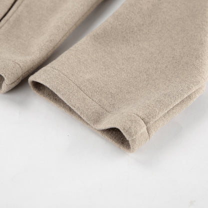 Manteau décontracté ample en laine Abeni