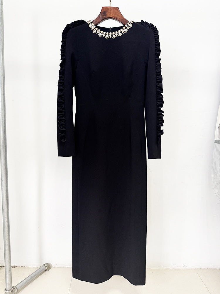 Robe mi-longue Zahira Étoile d'automne