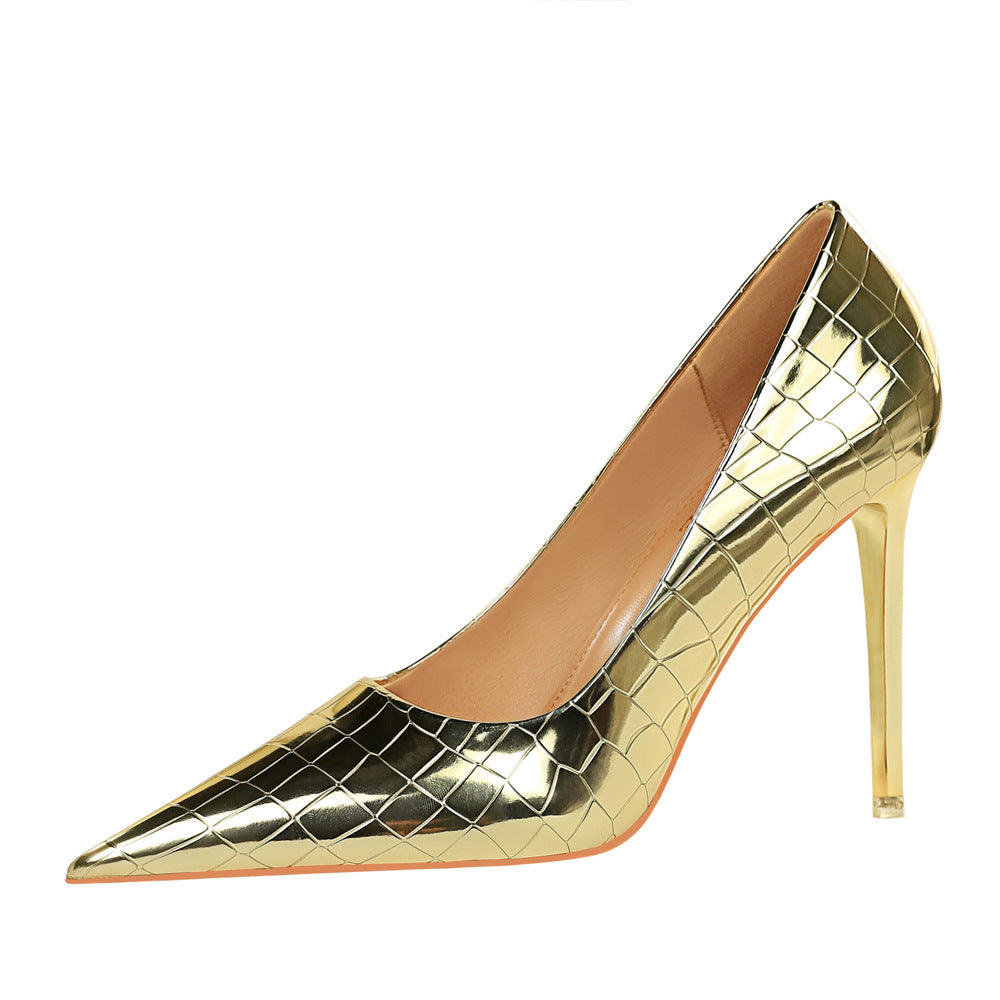 Ayoka Retro Stiletto Pumps