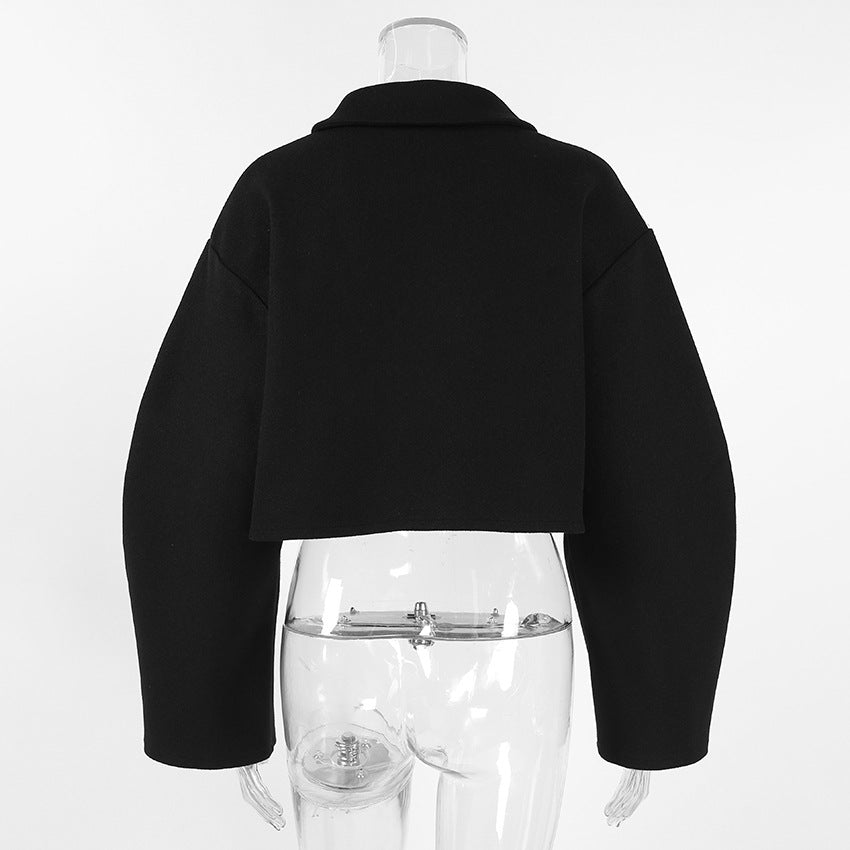 Nyasha Machete Wool Zip Coat