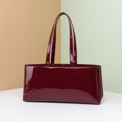 Esinayo Patent Luxe Shoulder Bag