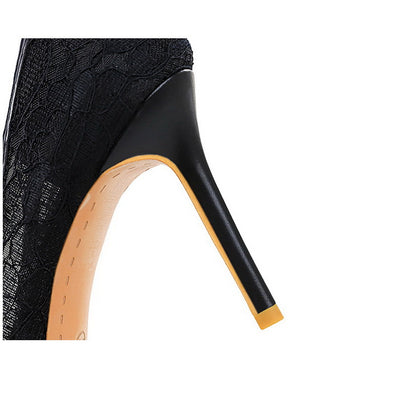 Zahara Lace Stiletto Pumps