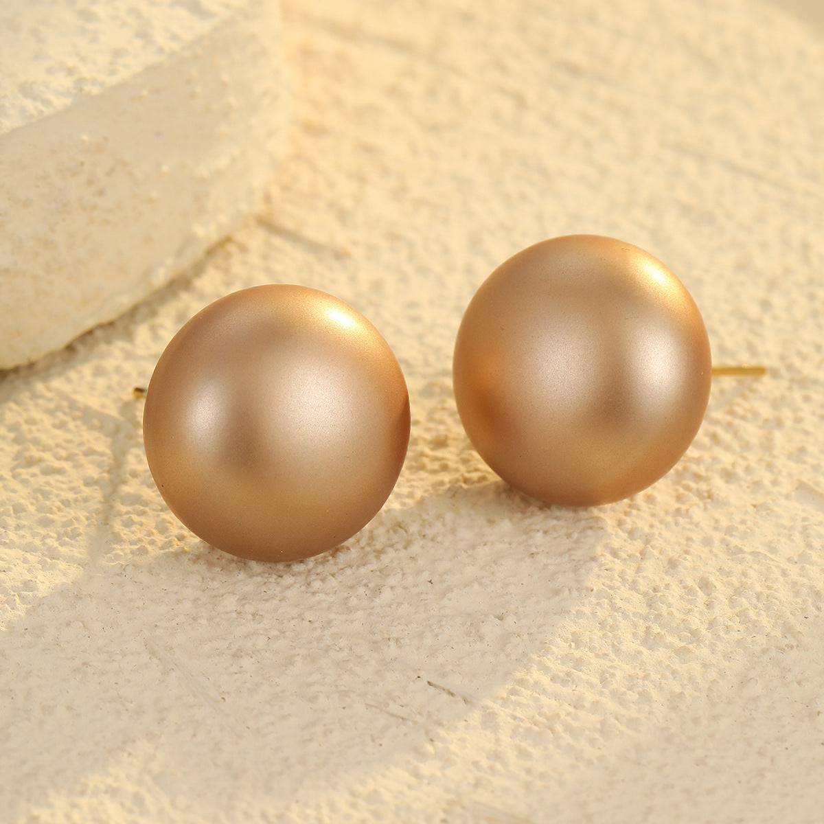 Boucles d'oreilles Amira Glossy Pearl