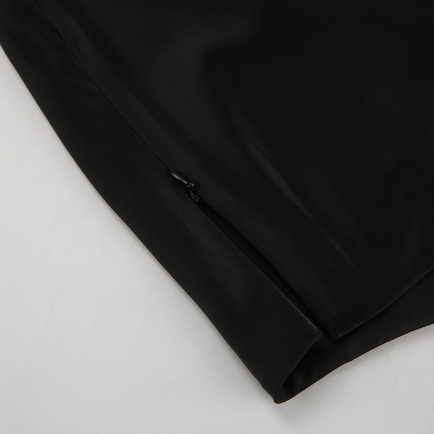 Lerato Satin A-Line Skirt