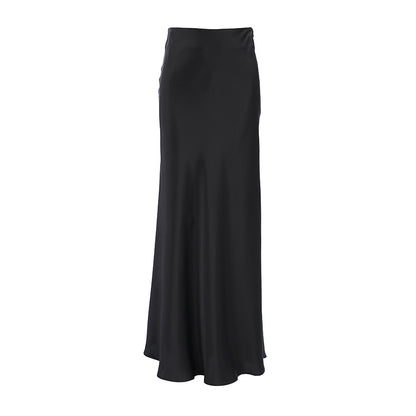 Lerato Satin A-Line Skirt