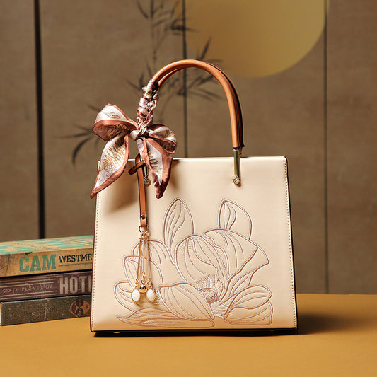 Nandira Embroidered Spring Tote