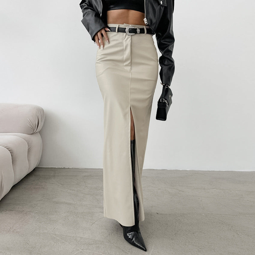 ZINNA Luxe Slit Skirt