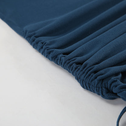 Chidimma Lace-Up Flared Dress