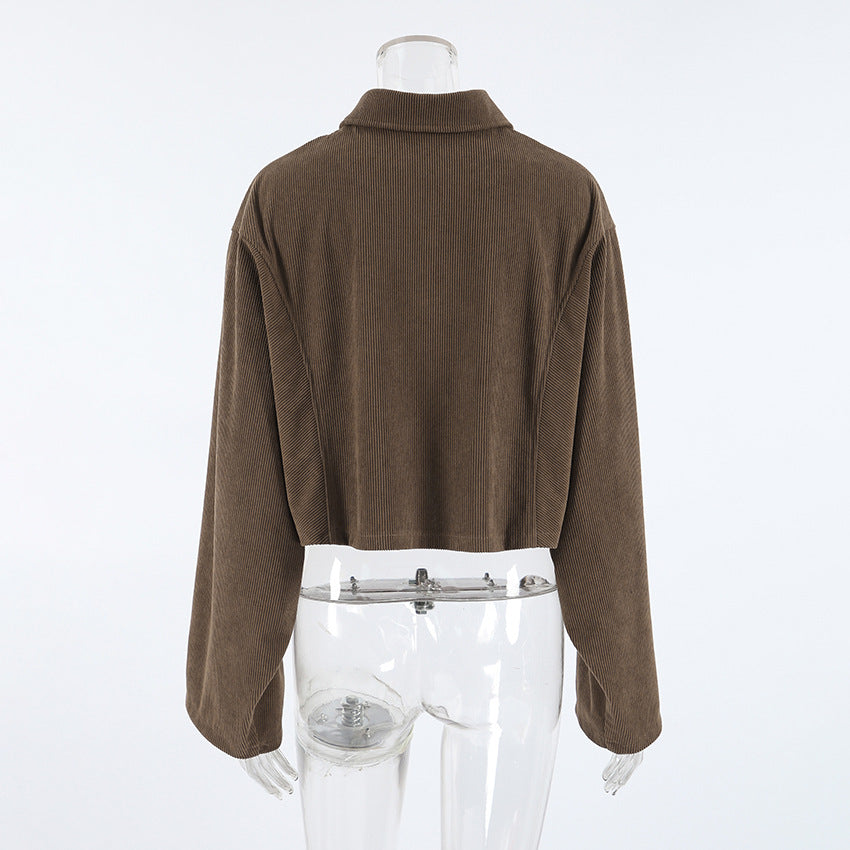 Zola Corduroy Retro Cardigan